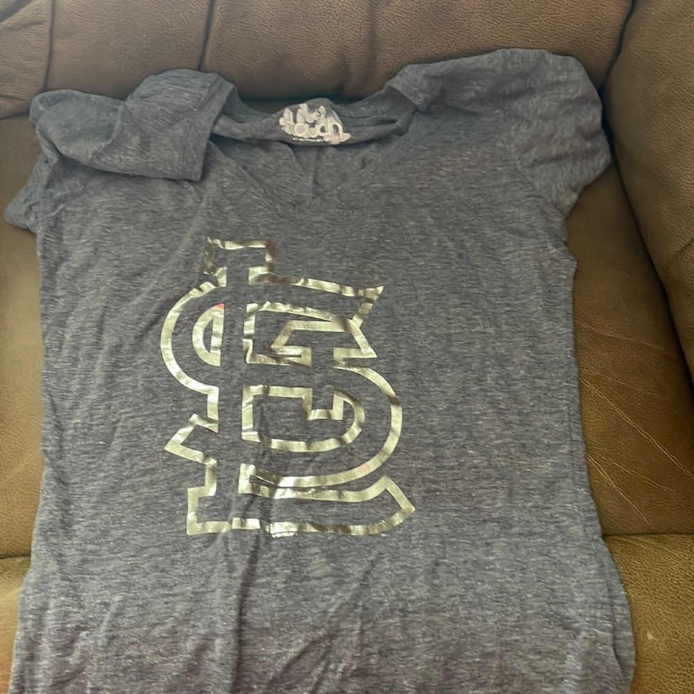 StL Cardinals womens holographic tshirt